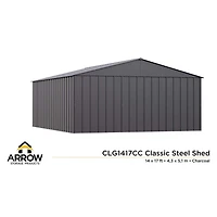 Arrow Classic, 14 x 17, Charbon