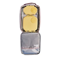 b.box - Mini boîte à déjeuner pour enfants : boîte à bento légère, récipient à collation avec 2 compartiments étanches. Fournitures scolaires à partir de 3 ans, sans BPA