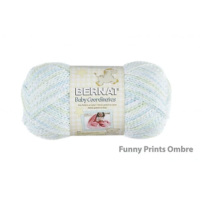 Bernat® Baby Coordinates™ Yarn, Blended Fiber #3 DK, 4.25oz/120g, 392 Yards