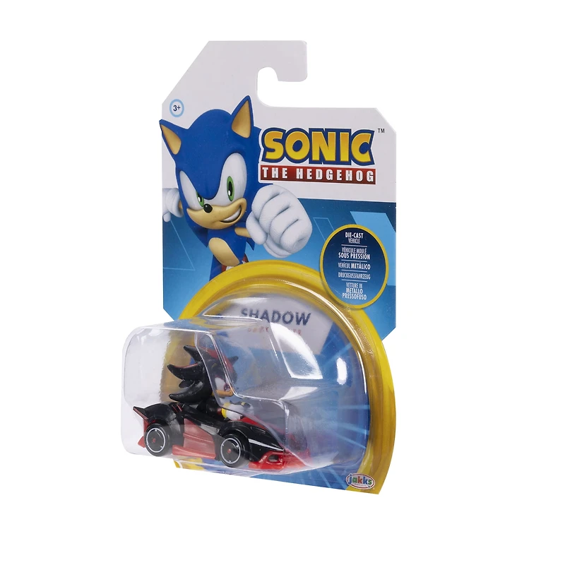 Véhicule Sonic moulé 1:64 – Faucheur noir de Shadow