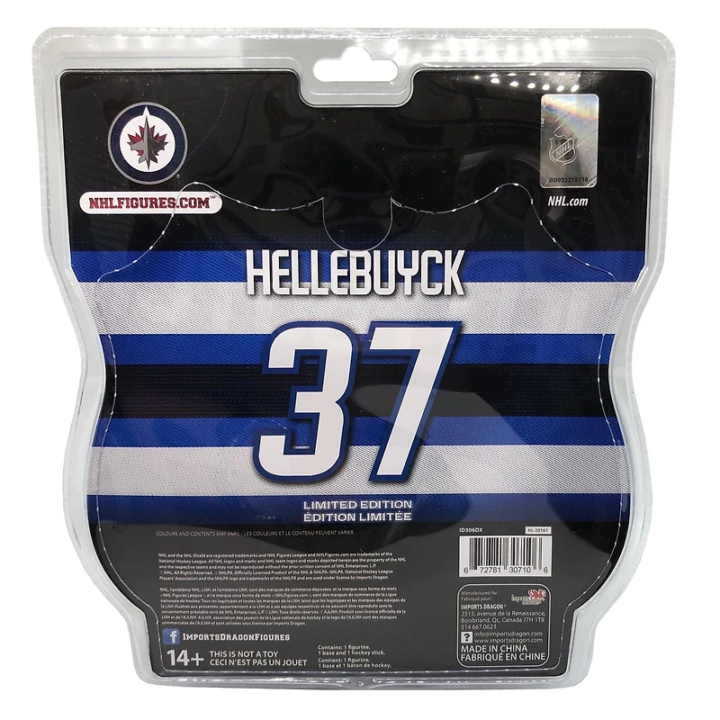 Figurines LNH - Connor Hellebuyck - Jets de Winnipeg - Figurine 6 Pouces