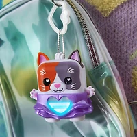 Hasbro Nano-mals Purrnelope la chatte tricolore, compagnon électronique