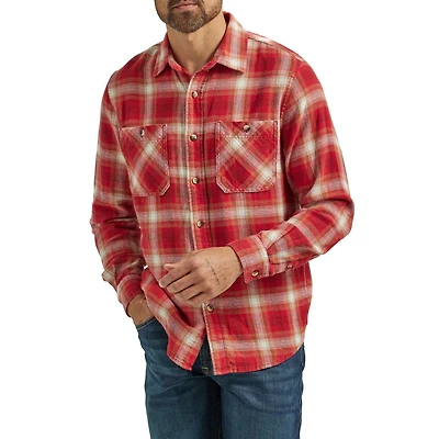 Wrangler Long Sleeve Flannel Shirt