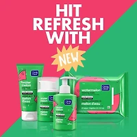 Gel nettoyant Clean & Clear au melon d'eau, Sans huile, pour le visage 222 ml