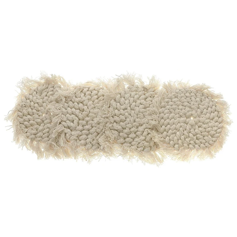 4 PC Round Macrame Coaster