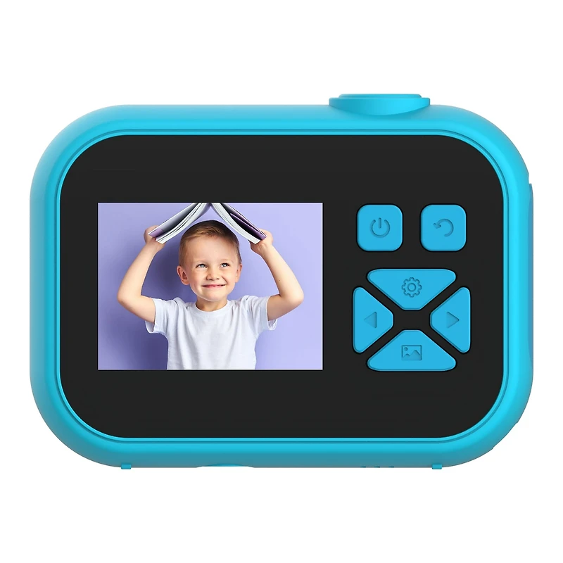 myFirst Camera 10 - New Kids' Digital Mini Camera, 5MP, Micro SD Card, Tripod Screw - Blue