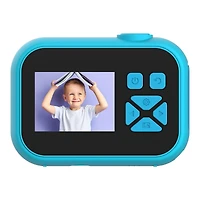 myFirst Camera 10 - New Kids' Digital Mini Camera, 5MP, Micro SD Card, Tripod Screw - Blue