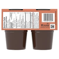 Goûters Au Pouding Réfrigéré Prêt-À-Servir À Saveur De Chocolat Sans Sucre Ajouté, Paquet De 4 424 g