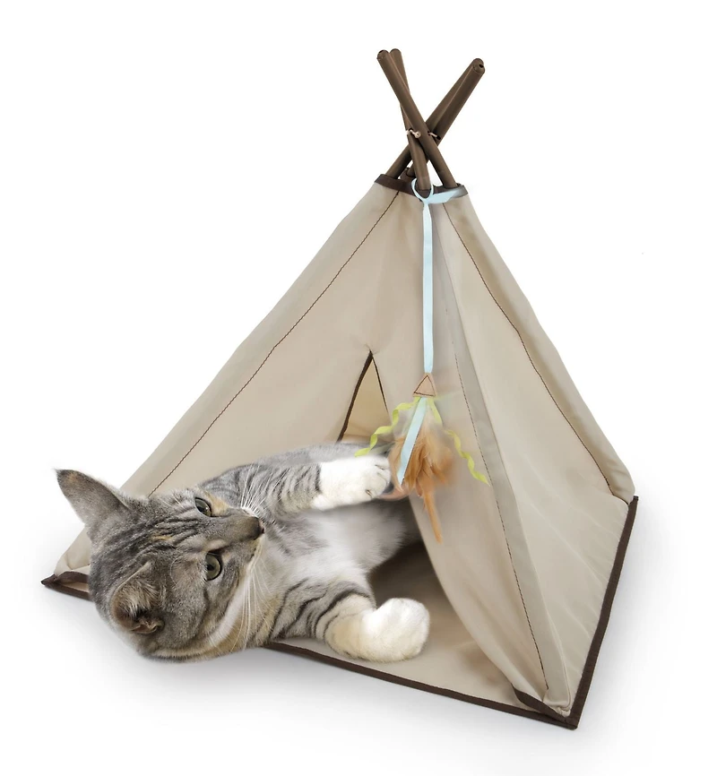Jouet pour chat TeePee SmartyKat Kitty Camp