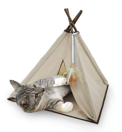 Jouet pour chat TeePee SmartyKat Kitty Camp