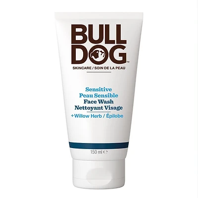 Nettoyant pour le visage en formule pour peau sensible de marque Bulldog