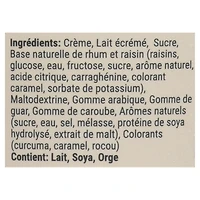 Neale's Sweet n Nice Rhum et Raisins Crème Glacée