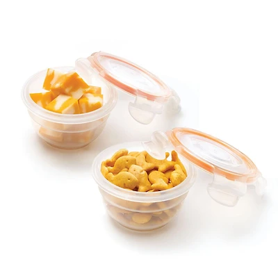 Starfrit LocknLock Easy Match 2 x contenants 100 ml / 3 oz rond Emboîtable et empilable