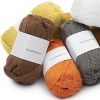 Caron Little Crafties Yarn, Assorted, 0.7oz(20g), Medium, Acrylic