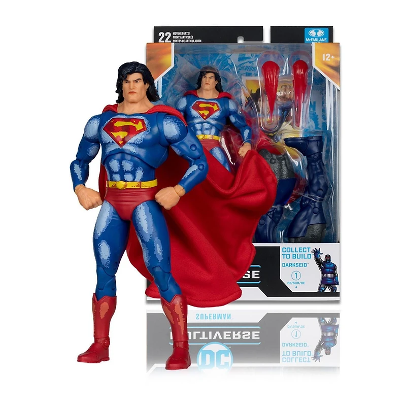 Justice League Task Force Bundle Set (4) w/Darkseid Build-A-Figure