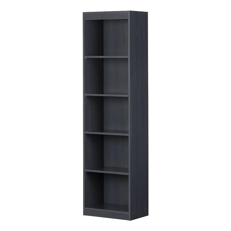South Shore, Smart Basics collection, 5-Shelf Narrow Bookcase