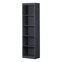 South Shore, Smart Basics collection, 5-Shelf Narrow Bookcase