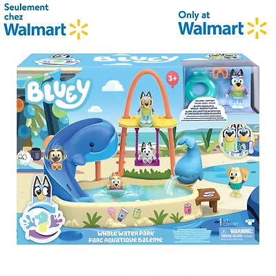 Coffret de jeu Bluey : L'île aux baleines change de couleur – Exclusivité Walmart