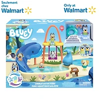 Coffret de jeu Bluey : L'île aux baleines change de couleur – Exclusivité Walmart