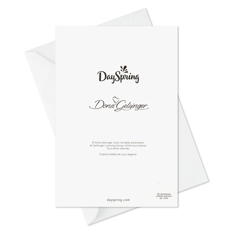 Boîte de cartes religieuses de Noël, en français, maison et bonhomme de neige paisible, DaySpring (paquet de 16 cartes et enveloppes)