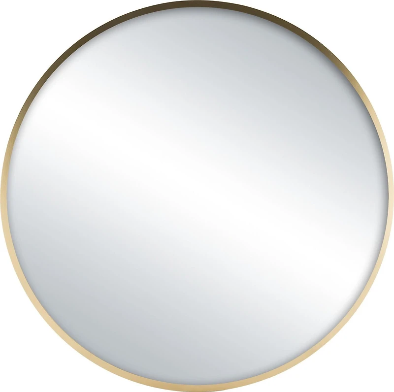 hometrends miroir Rond, 27po diametre x 0.51po Or