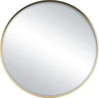 hometrends miroir Rond, 27po diametre x 0.51po Or