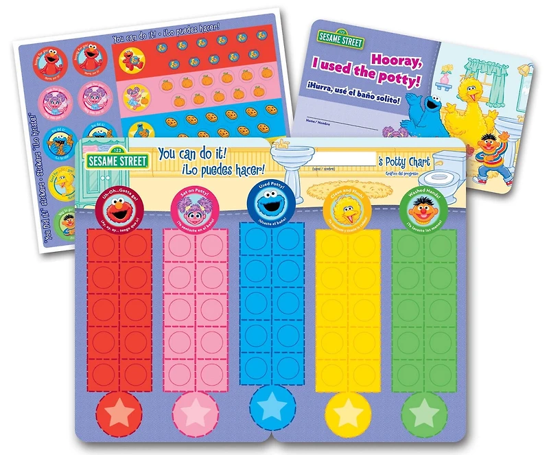 Pot d'apprentissage Sesame Street d'ensemble récompense