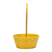 Tout pour Célébrer! Jaune petit panier en bambou