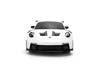 Jada Toys Porsche 911 (992) GT3 RS – 1:16 RC – USB Rechargeable with Turbo Function, Radio Control Cars(White/Red)