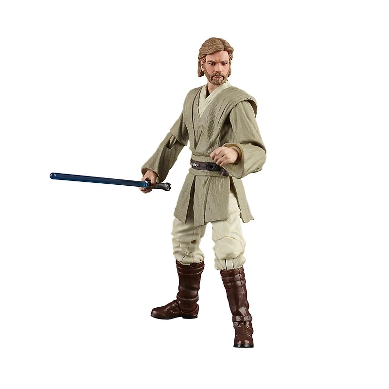 Star Wars The Black Series, figurine de collection Obi-Wan Kenobi (Chevalier Jedi) de 15 cm de Star Wars : L'attaque des clones, dès 4 ans