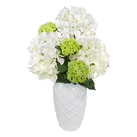 Hortensia artificiel à longue tige Mainstays