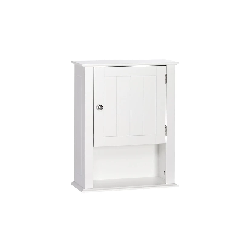 Ashland Collection Maison RiverRidge® Armoire murale de salle de bain, 16,54 po. (larg) x 20,47 po. (haut) x 7,09 po. (p), blanc