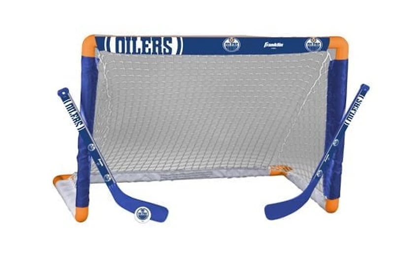 Oilers Mini Hockey Goal Set, MH Goal Set
