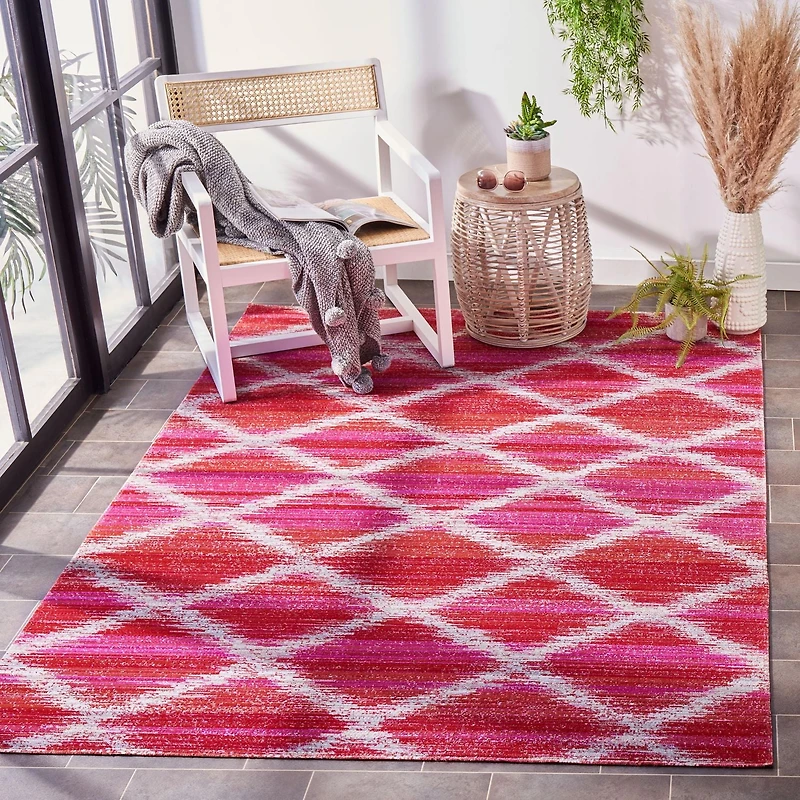 Safavieh Montage Melva Geometric Outdoor Area Rug