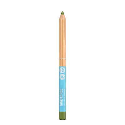 Rimmel Traceur pour les yeux KIND & FREE™, 100% végétalien, texture ultra-crémeuse et onctueuse, pigmentation intense jusqu'à 12 heures Traceur pour les yeux végétalien
