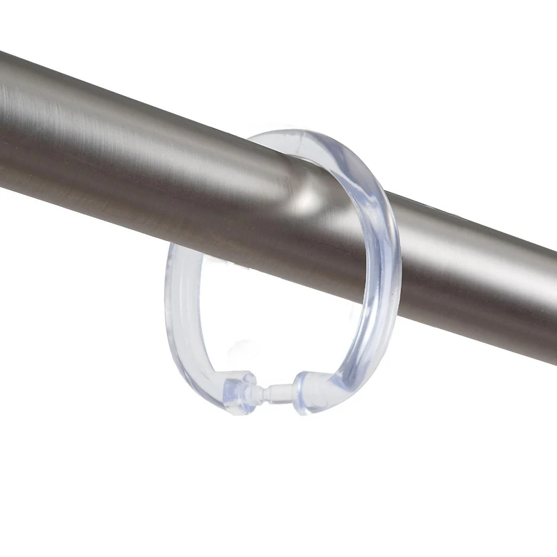 Crochets de rideau de douche Mainstays Accessoires en 12 pièce