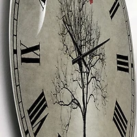Designart 'Inevitable' Large Cottage Wall Clock