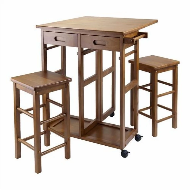 Winsome Suzanne 3-Pc Space Save Set, Natural