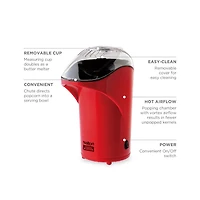 Salton Cinema Popper Popcorn Maker Red CP1428RD