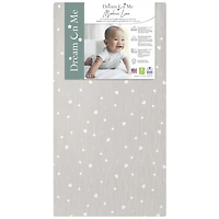 Matelas pour nourrissons et enfants en bas âge 2 en 1 Dream On Me Modern Love / Matelas pour bébés sans danger pour l'environnement Greenguard Gold / Matelas pour nourrissons certifié JPMA / Housse en