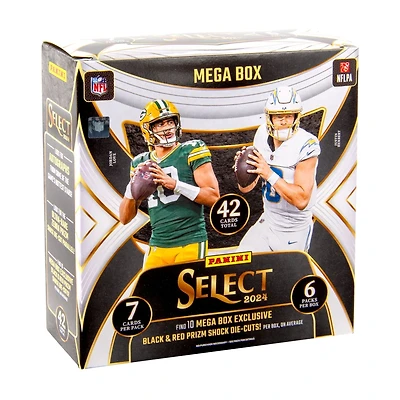 2024 Panini Select Football Trading Cards Mega Box