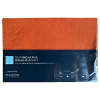Johnson Home 200 TC Poly Cotton Percale Fitted Sheets