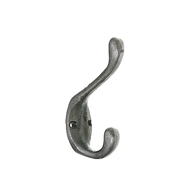 Double Iron Hook Antique Silver - Ensemble De 3