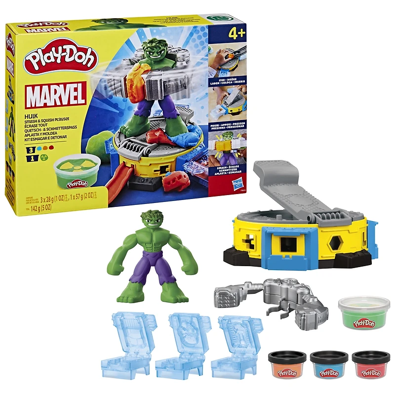 Play-Doh Marvel Hulk Écrase tout