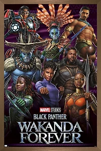 Marvel Black Panther: Wakanda Forever - Group Wall Poster