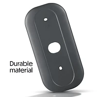 Wasserstein Wall Plate For Google Nest Doorbell (battery) - Made for Google Nest<br>