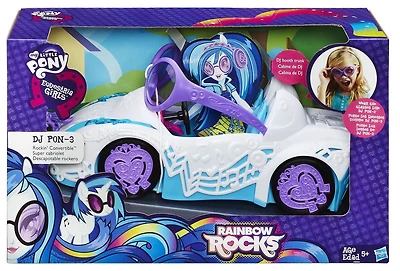 My Little Pony Equestria Girls Rainbow Rocks - DJ Pon-3 Super cabriolet