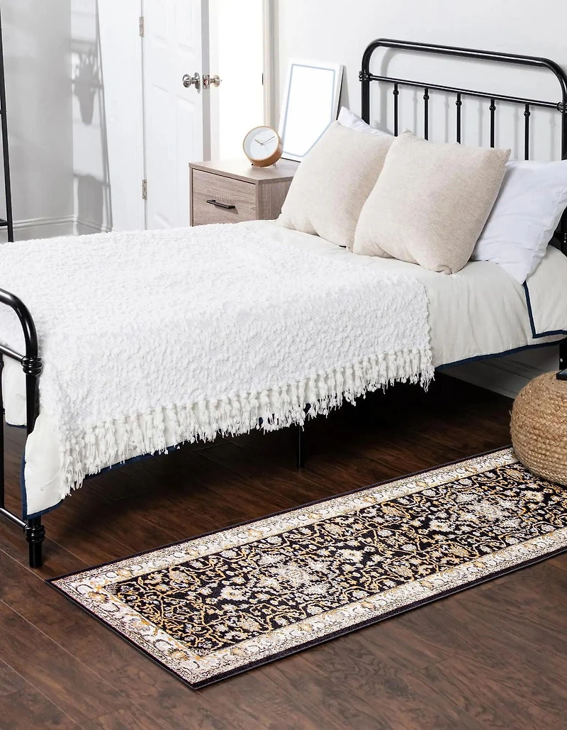 ECARPET Washable Oriental Area Rug & Runner for Kitchen, Bedside, Living Room, Bedroom, Hallway