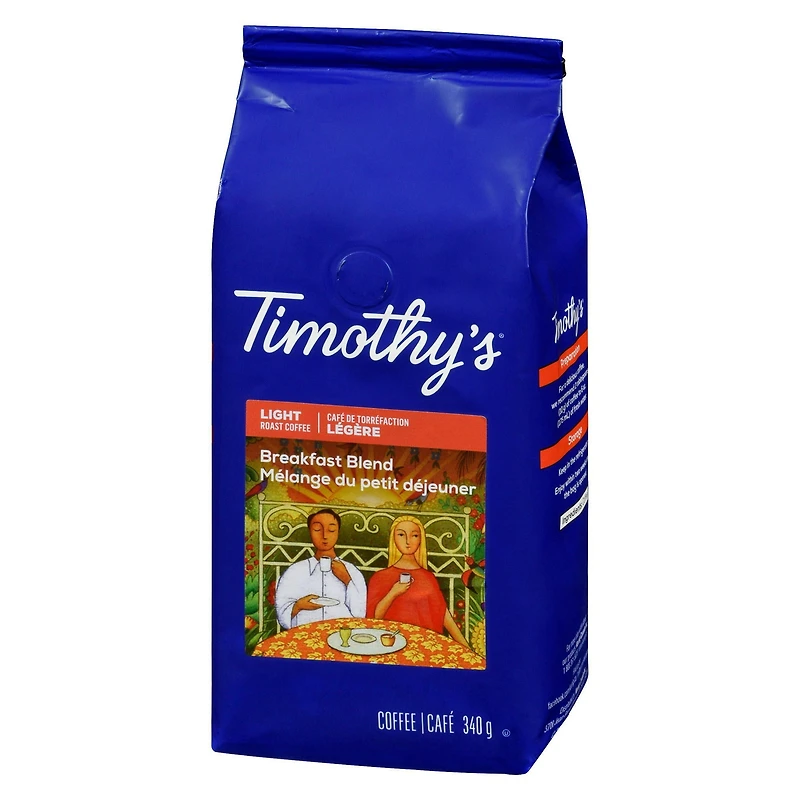 Timothy's® Mélange du Petit déjeuner café moulu