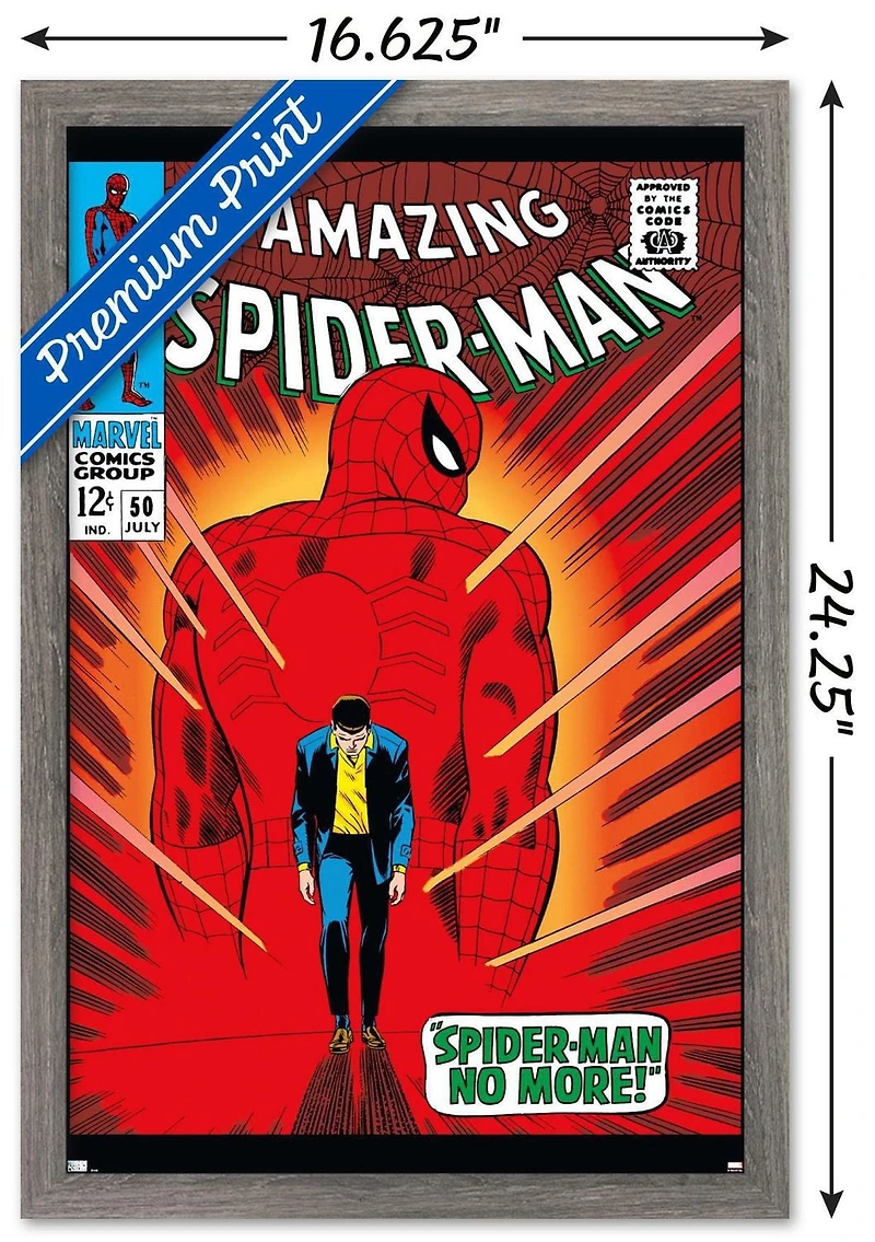 Marvel Comics - Amazing Spider-Man #50 Wall Poster, 22.375" x 34"